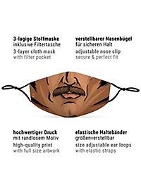 Fabric mask Comic Man