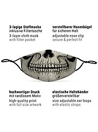 Fabric mask for children Skull