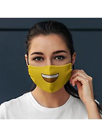Fabric mask smiley