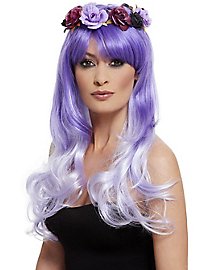 Fairy tale fairy synthetic hair wig purple