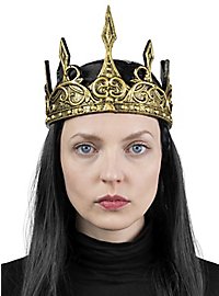 Fantasy king crown plastic gold