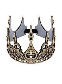 Fantasy royal crown in plastic bronze