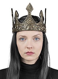 Fantasy ruler crown plastic gold