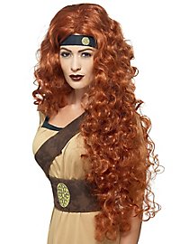 Fantasy warrior longhair wig