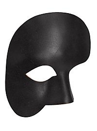 Fantôme noir Masque en cuir vénitien
