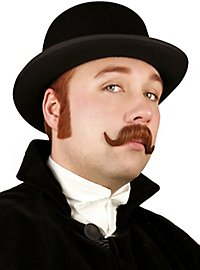 Favoris en poils véritables