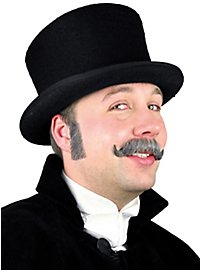 Favoris en poils véritables