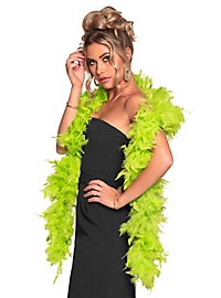 Feather boa 80 g - lime
