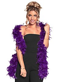 Feather boa 80 g - violet