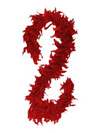 Feather Boa red