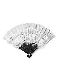 Feather Fan white 