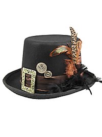Feathered Steampunk Hat