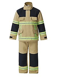 Feuerwehr Kostüm für Kinder sandfarben