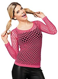 Fishnet shirt pink