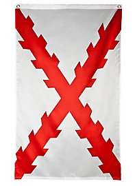 Flag - Burgundy cross
