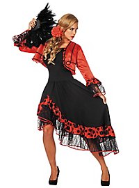 Flamenco dancer costume