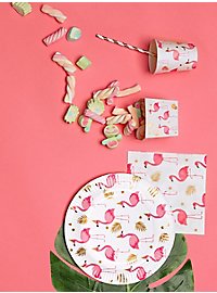 Flamingo Pappteller 6 Stück