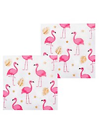 Flamingo Party Deko Set Deluxe 47-teilig mit Flamingo Piñata für 6 Personen