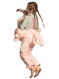Flamingo Reiterkostüm für Kinder