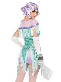 Flapper costume turquoise