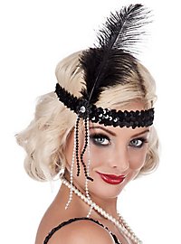 Flapper Feather Headband