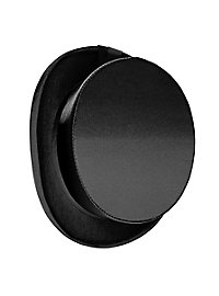 Flat riding top hat for ladies black
