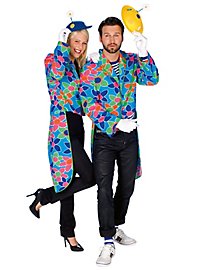 Flowered clown tunic for men