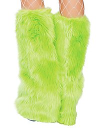 Fluffies lime green