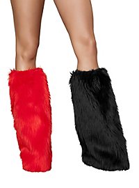 Fluffies red & black