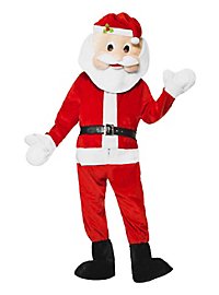 Fluffy Santa Claus Mascot