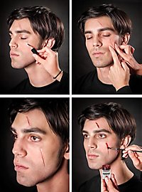 Fluide à cicatrices au collodion