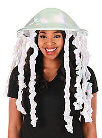 Fluorescent jellyfish headgear