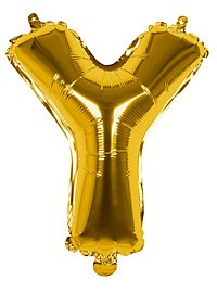 Foil balloon letter Y gold 36 cm