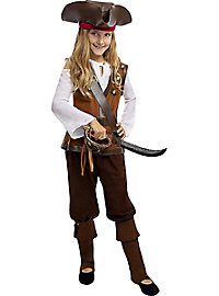 Forbandet Karibisk Pirat Kostume Til Piger