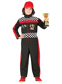 Formula 1 racing driver costume for children