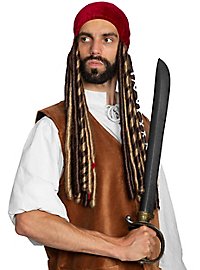 Foulard avec dreads pirates