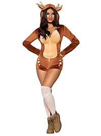 Frækt Plys Bambi Kostume
