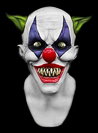 Freaky Clown Deluxe Maske aus Latex