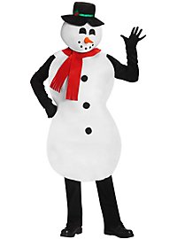Friendly snowman costume