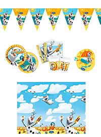 Frozen Olaf birthday party set 52 pieces