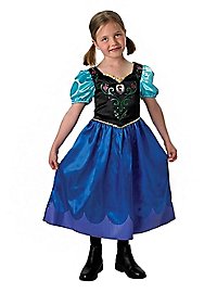 Frozen Queen Anna costume for children turquoise blue