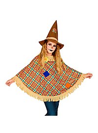 Fugleskræmsel Poncho Til Børn