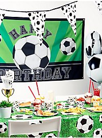 Fußball Fahne "Happy Birthday"