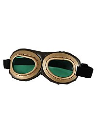 Gafas De Aviador Steampunk Doradas