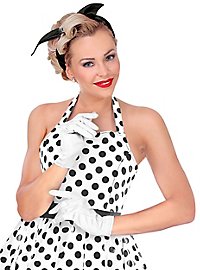 Gants en tissu XL blancs