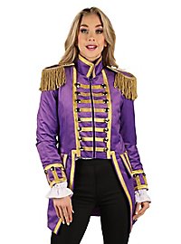 Gardejacke für Damen lila-gold