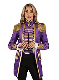 Gardejacke für Damen lila-gold