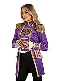 Gardejacke für Damen lila-gold