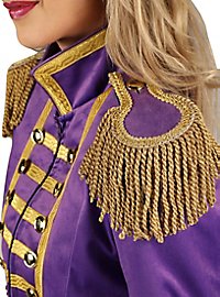 Gardejacke für Damen lila-gold