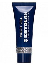 Gel Brillante Kryolan Plata Grueso